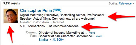 Chris Penn LinkedIn Tips for Personal Branding