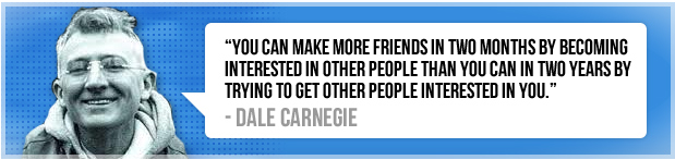 Dale Carnegie PR Relationship Quote
