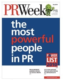 PR Week Power List 2010