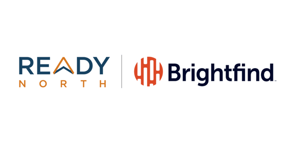 Ready North and Brightfind logos